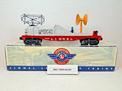 Lionel 6-26781 PWC Series Remake #3540 Operating Radar Car - New in Box