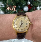 1959 OMEGA Seamaster Calendar KX6275 14K Gold Filled Cal 502 Automatic Original