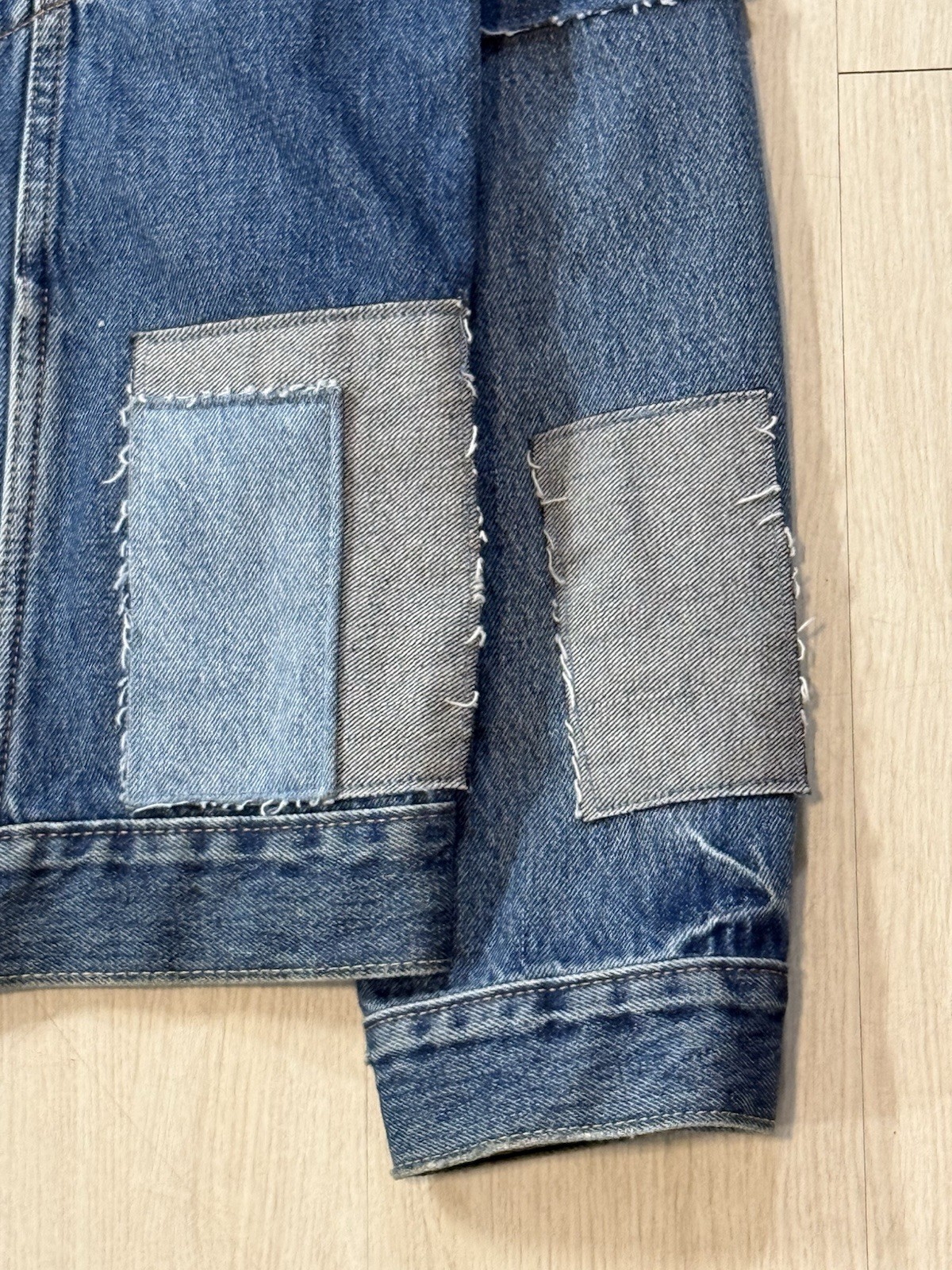 Levi’s Premium Type 3 ‘Patchwork’ Denim Trucker J… - image 4