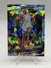 2025 Panini Prizm Cracked Ice Jackie Young #23 Las Vegas Aces Basketball Card