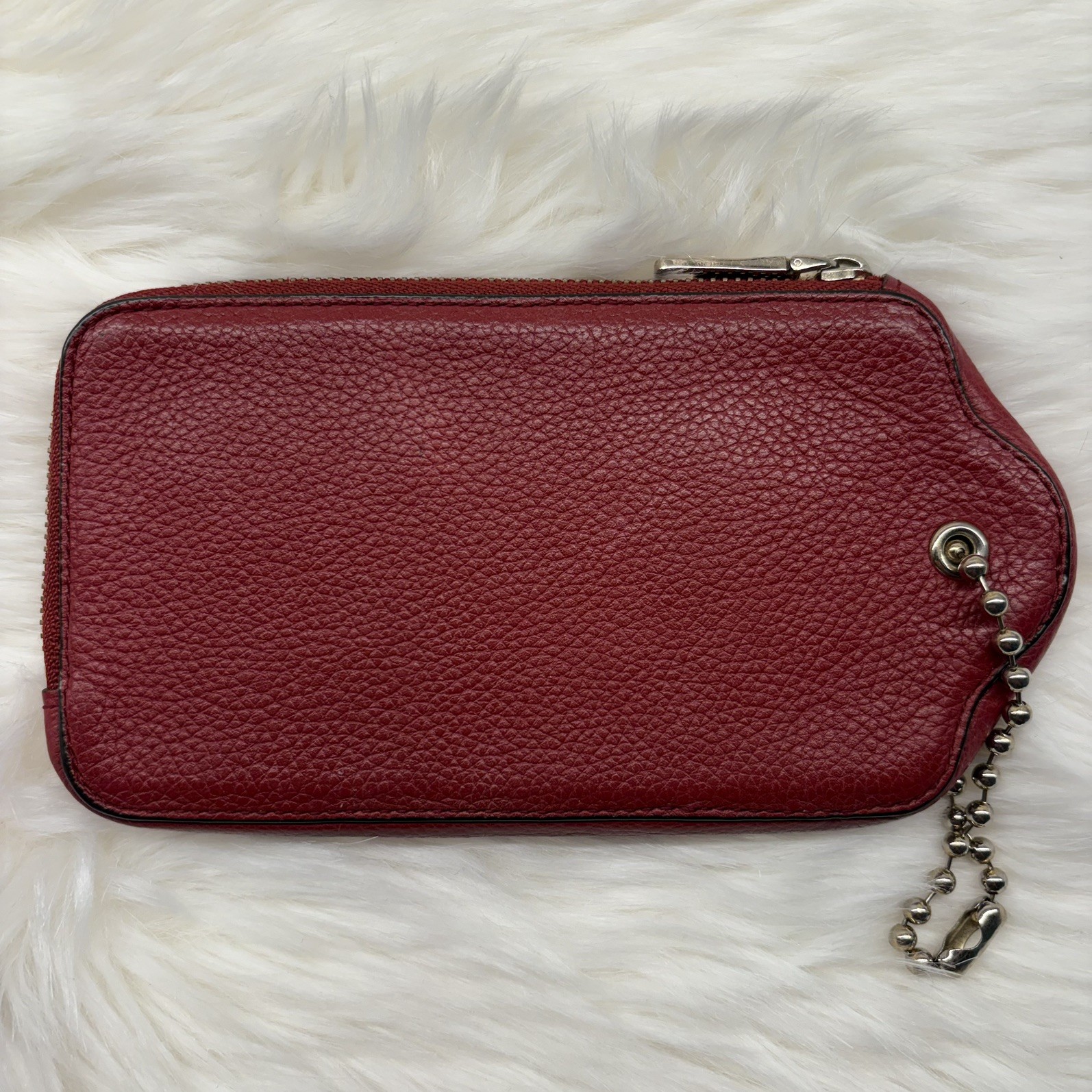 Coach Grain Leather Hangtag Multi-Function Case - image 4