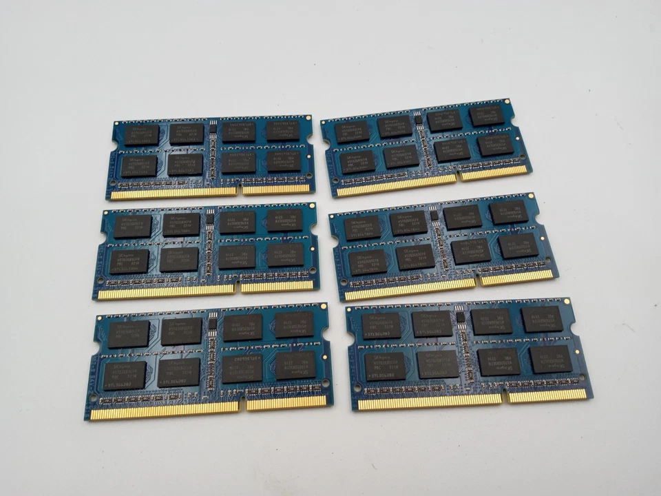 Lote de 6 - Kingston 4GB XMP3 1866S DDR3 Laptop RAM Memoria X7C75G-HYC 9995428 -RR Foto 2 de 4