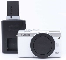 Canon EOS M200 White Mirrorless Digital Camera 24.1MP EF-M Tested From Japan