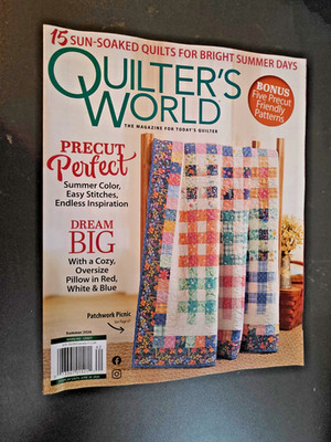 Quilter's World Magazine - Summer 2026 Issue - With 5 Pre-Cut Friendly Patterns