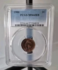 1906 1C Indian Head Cent PCGS MS64RB