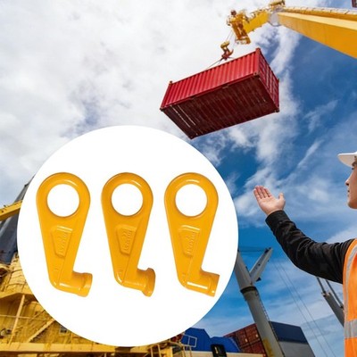 Hebehaken für Seecontainer, Tragfähigkeit 12 t, für Arbeit, Lagerung und