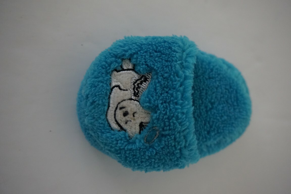 SAOLA American Girl Doll Pet Coconut PJs pantofola singola solo blu peluche cane Westie