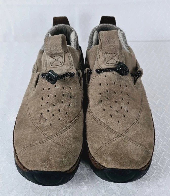 Mocassini slip on Timberland Smartwool Power Lounger donna 9 5 comfort pelle scamosciata