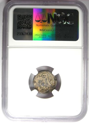 Julius Caesar AR Denarius Silver Ceres Roman Coin 46 BC - Certified NGC VF - Picture 3 of 4