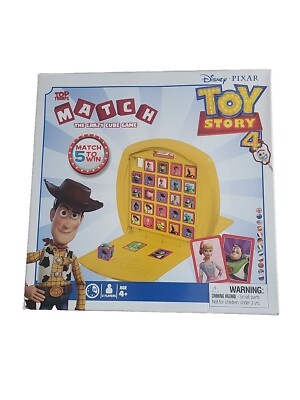 Toy Story 4 Top Trumps Match - Das verrückte Würfelspiel Neu & Versiegelt