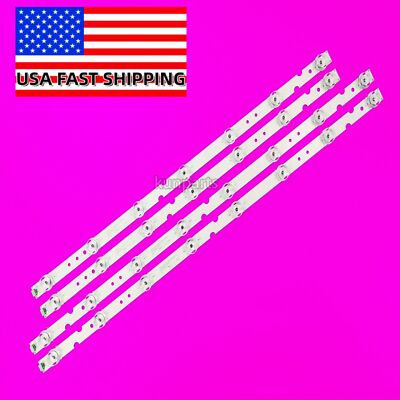 LED strips For TCL TV 55S425 55S421 55S423 55D6 4C-LB5508-HR02J 4C-LB5507-HR02J