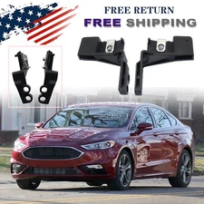 Right & Left Headlight Lamp Mount Brackets For 2013-16 Ford Fusion Lincoln MKZ