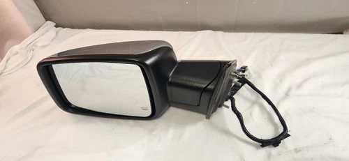 2013-2018 DODGE RAM LEFT DRIVER SIDE POWER FOLD CHROME MIRROR OEM TURN SIGNAL