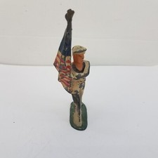 Manoil Sailorman Base Toy Soldiers 1x Model 4a Built, Metal, Painted