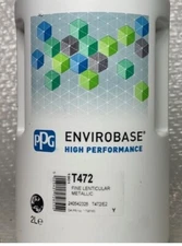 T472 PPG Toner Envirobase High Performance 2 Liter Fine Lenticular Metallic