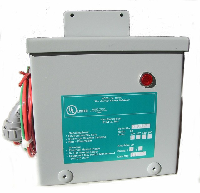Kvar Energy Saving Power Factor Correction Whole House Surge Protection