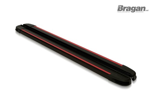 Running Boards MY3 To Fit Volkswagen Caddy Maxi 2010 - 2015 Accessories - BLACK - Picture 12 of 12