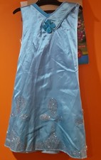 Nuevo TROLLS POPPY Niñas Talla Mediana 7-8 Halloween Disfraz, Cabezal y Pulsera