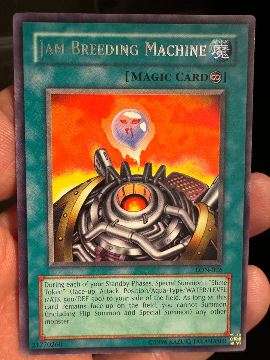 yugioh jam breeding machine deck Jam Breeding Machine - LON 026 - Yugioh - Unlimited Rare NM/M (Never  Played)