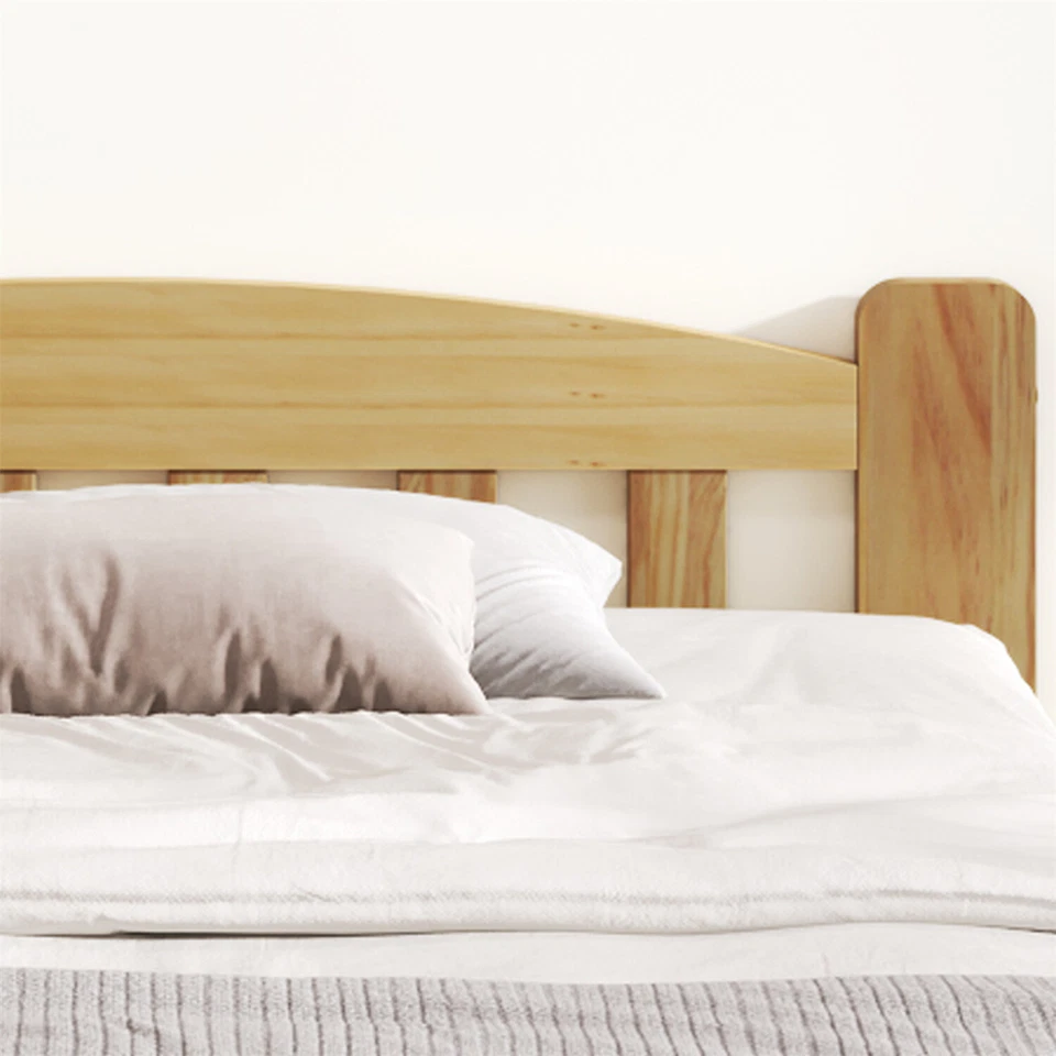 Futonbett Einzelbett 90x200 cm Massivholzbett Kieferholz Bettgestell Jugendbett - Bild 3 von 4