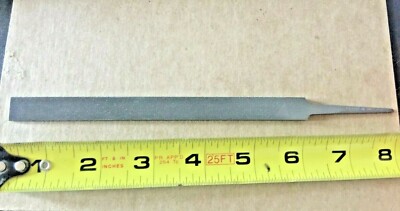 Grobet Swiss Pattern Precision 6'' Pillar File, Cut 0, # 31.244, NOS