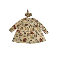 Angel Dear Floral Dress Set in Yellow