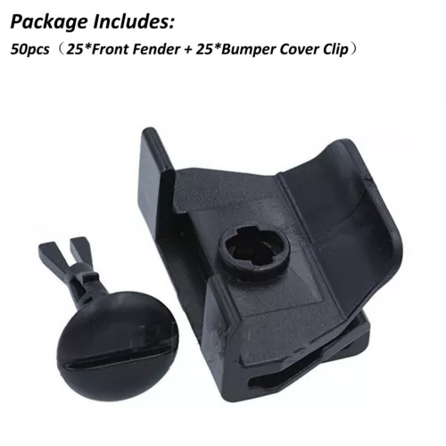 10-100PCS Clips & Pins Liner & Bumper Fender Cover Retainer Kit For Toyota Lexus - Bild 11 von 14