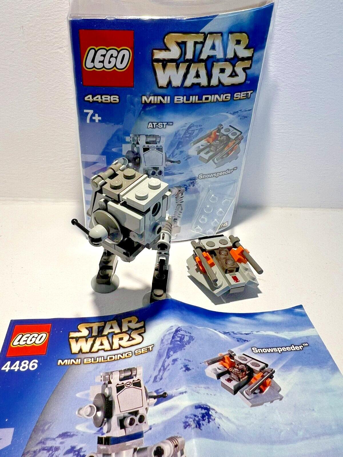 Lego Star Wars 4486: At-St & Snowspeeder Mini Build Set (4486) Complete VGC