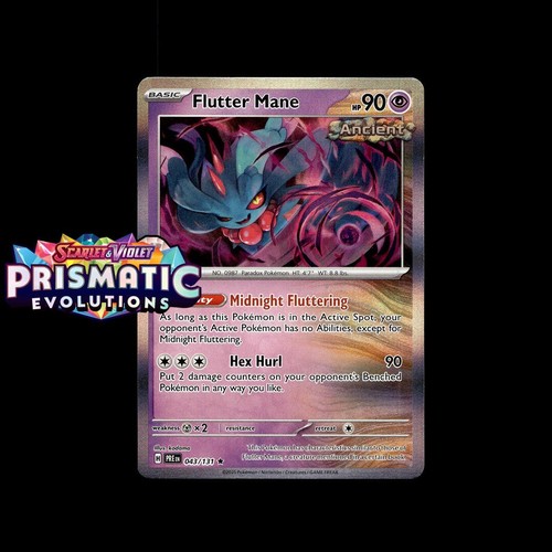 Pokemon Prismatic Evolutions: Choose Your Card! Reverse Holo/Holo EX Full Art NM - Picture 52 of 173