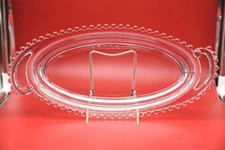 Vintage Imperial CANDLEWICK CRYSTAL *13 1/4"- Jin Yang RELISH DISH