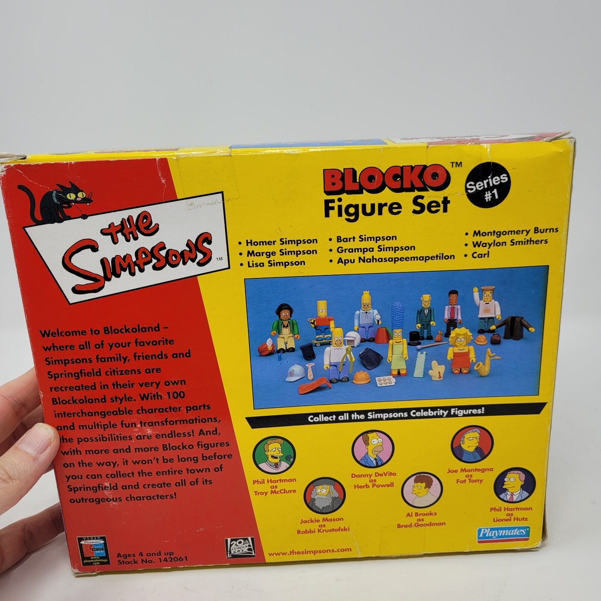 Playmates BLOCKO The Simpsons 9 Figure Set Series 1 Toys R Us