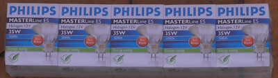 5 x halogen leuchtmittel 12V 35W GUS3