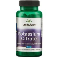Swanson, Potassium Citrate 99Mg Kaliumcitrat 120 Kapseln Super Preis