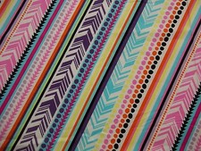 Handmade Cotton fitted crib sheet ,Multi color/REDUCED /Arrows/Stripes/Dots