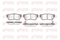 Remsa BremsbeläGe Bremsbelegsatz Hinten FüR Hyundai Santa Fé I Matrix