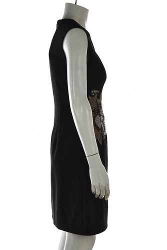 NEW Cynthia Steffe Dress Size 2 Black Sheath Sleeveless Above Knee Career NWT - Picture 3 of 5