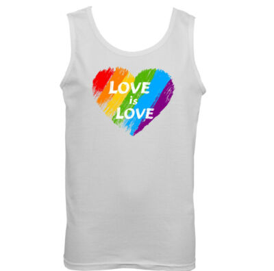 Canotta Donna Pride LGBT Con Motivo Arcobaleno, Misto Cotone, Taglie S-XXL - 2