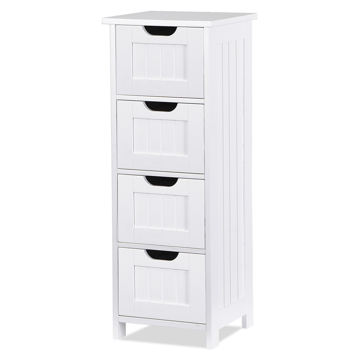 Freestanding Small Bathroom Cabinet Side Storage Organizer 4