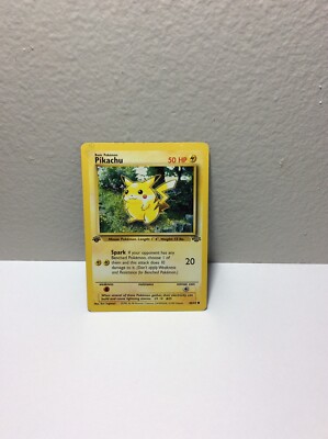 1st edition red cheeks pikachu