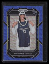 2023 Panini Prizm WNBA #136 Stephanie Soares Blue Wave
