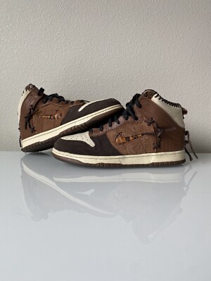 Nike Dunk High x Bodega Fauna Brown 2020 Size 11.5