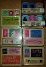 Hampton Art Stamp Sets - Total Of 22 Stamps NEW
