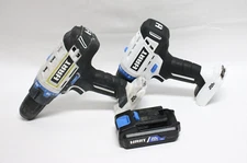 Hart HPDD02 20-Volt Cordless 1/2-inch Drill/Driver & HPPDD01 20v With 1 Battery