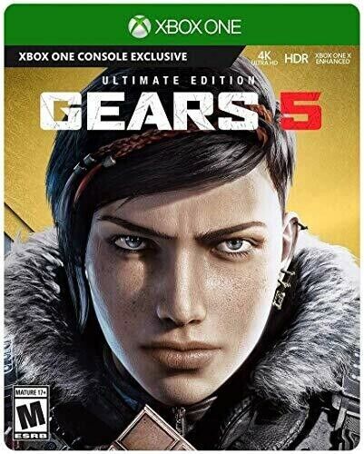  Gears 5 Standard Edition Xbox One - Xbox One Console exclusive  - ESRB Rated Mature (17+) - Action/Adventure game - Delivers brutal action  across 5 modes - Multiplayer Supported : Microsoft Corporation