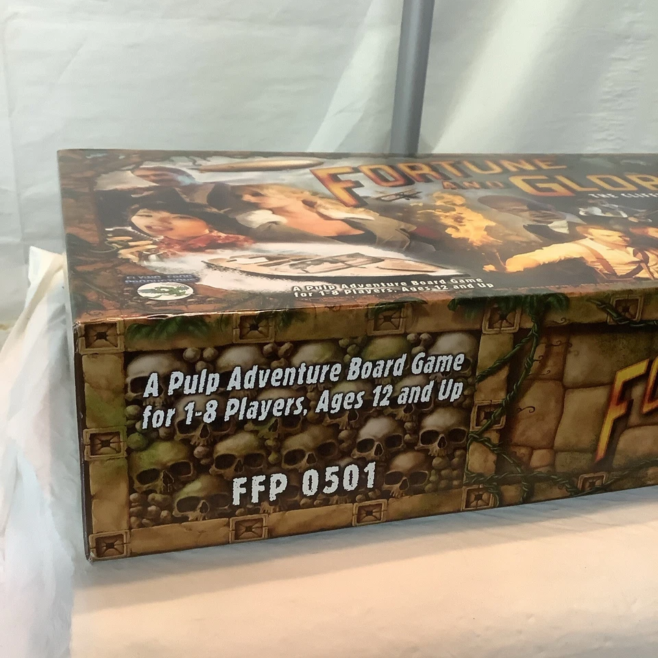 Fortune and Glory: The Cliffhanger Game (Flying Frog Boardgame) Please Read Desc - Image 2 of 4