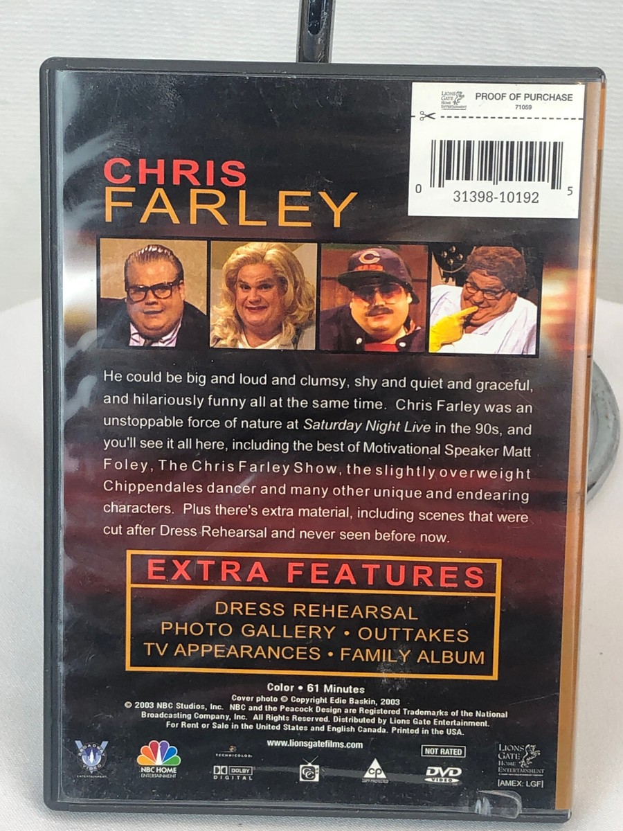 Saturday Night Live - Best of Chris Farley on DVD