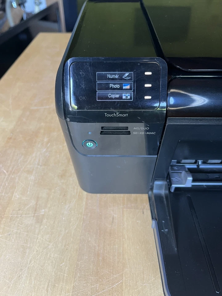 Imprimante HP C4680 avec cartouche d’encre, alimentation et câble USB - Photo 3/4