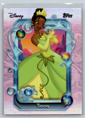 Tiana 2025 Topps Disney Wonder Princess #159 Princess and the Frog Foil