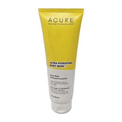 Acure Ultra Hydrating Body Wash 8 Oz Argan Oil & Pumpkin Seed Oil