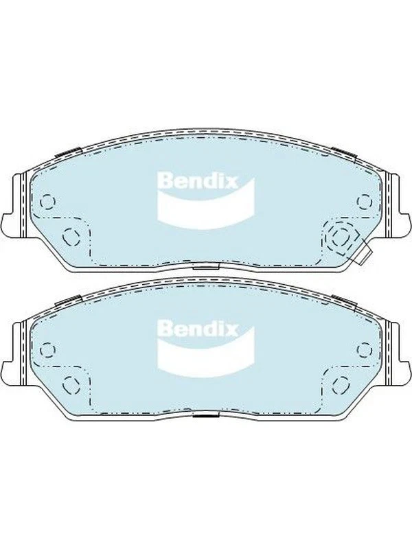 Bendix General CT Brake Pad DB2243GCT SUITS Toyota Aurion Camry 2006-2017 - Image 3 of 3